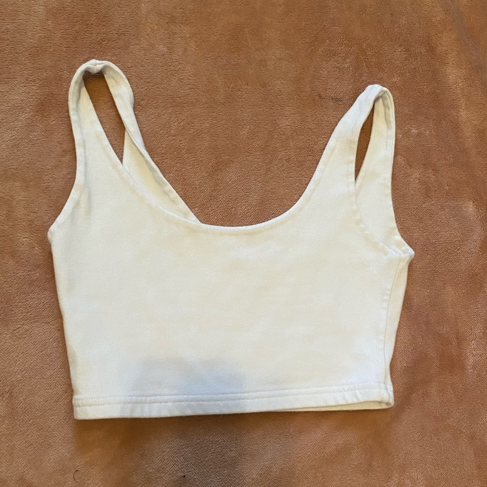 Brandy Melville White Lydia Tank